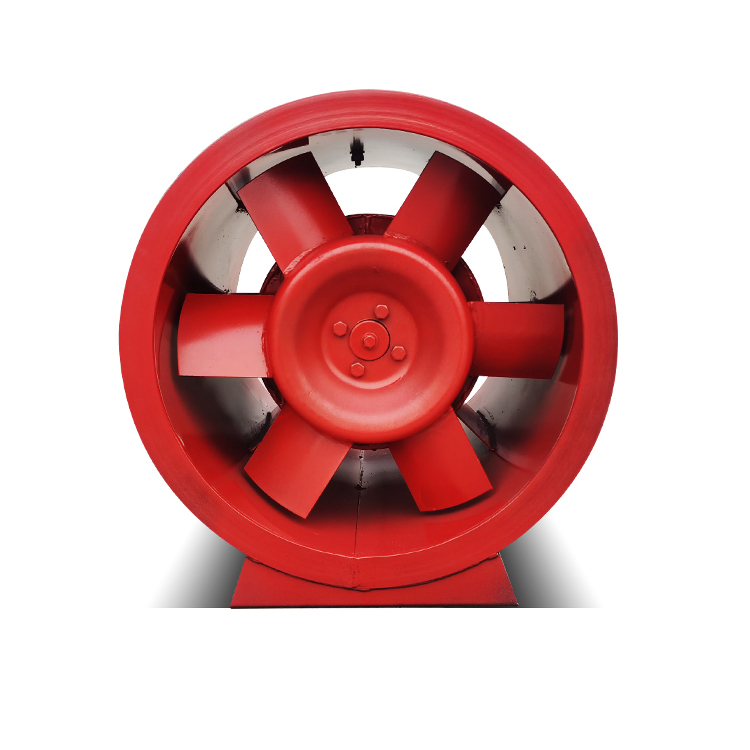 轴流式消防排烟风机的组成